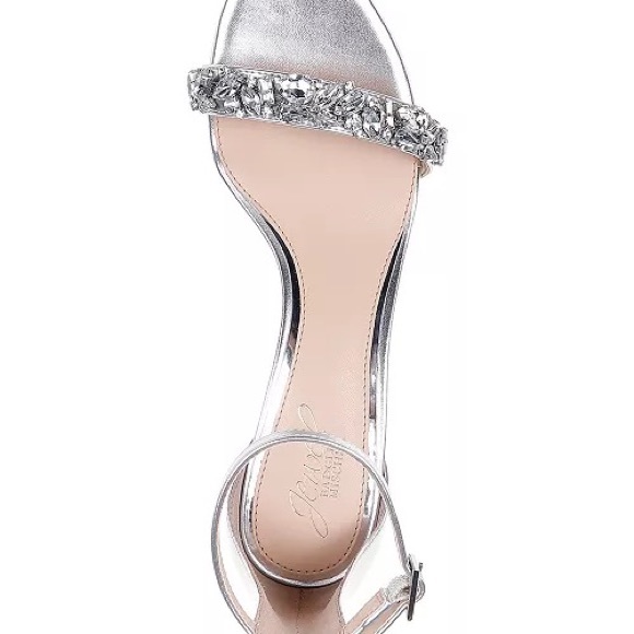 BADGLEY MISCHKA DASH KITTEN HEEL SANDALS - Picture 5 of 10